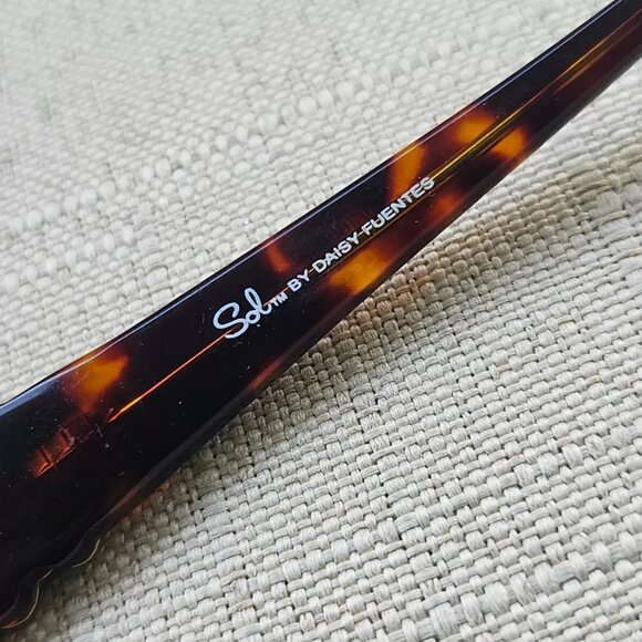 SOL by Daisy Fuentes Women Eyeglasses/Sunglasses Frame 106P 55[]16 135 Glasses - Picture 9 of 11